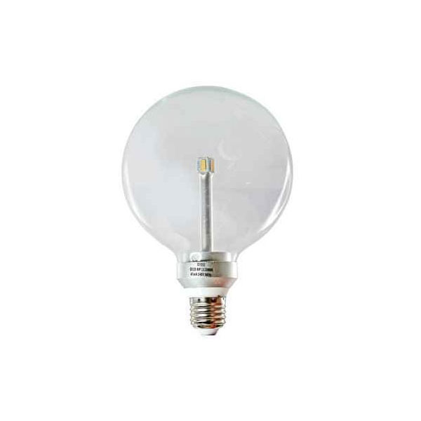 Clear Spherical G125 LED 6W E27 / Warm White - G1252