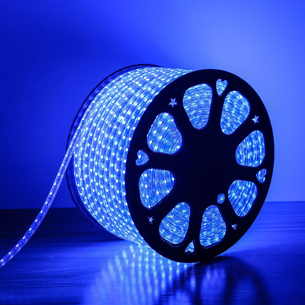 Flexible 100M Waterproof LED  Strip Light  Blue AL4754 100