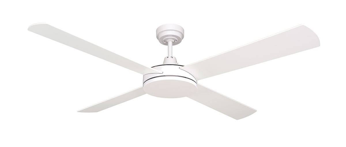 Luna Slim Profile 52 Ceiling Fan White Fc550134wh