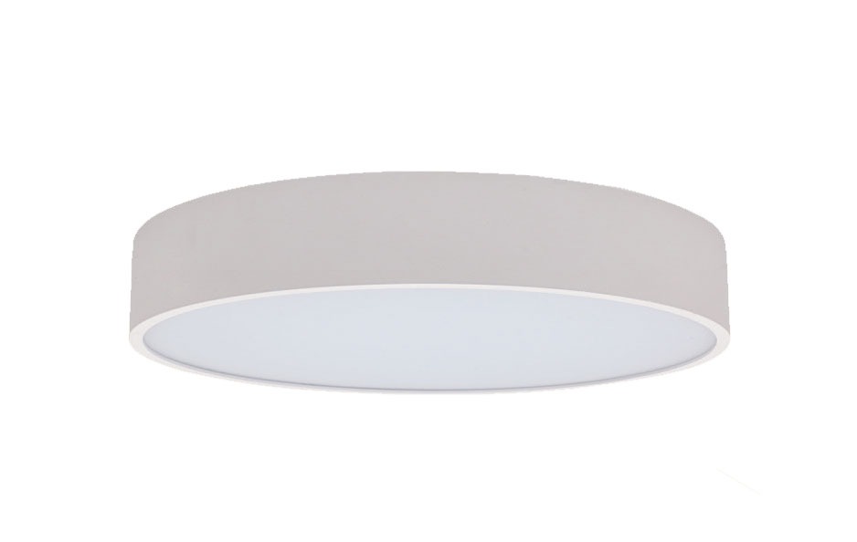 Flat 30w Led Dimmable Ceiling Light White Finish Cool White