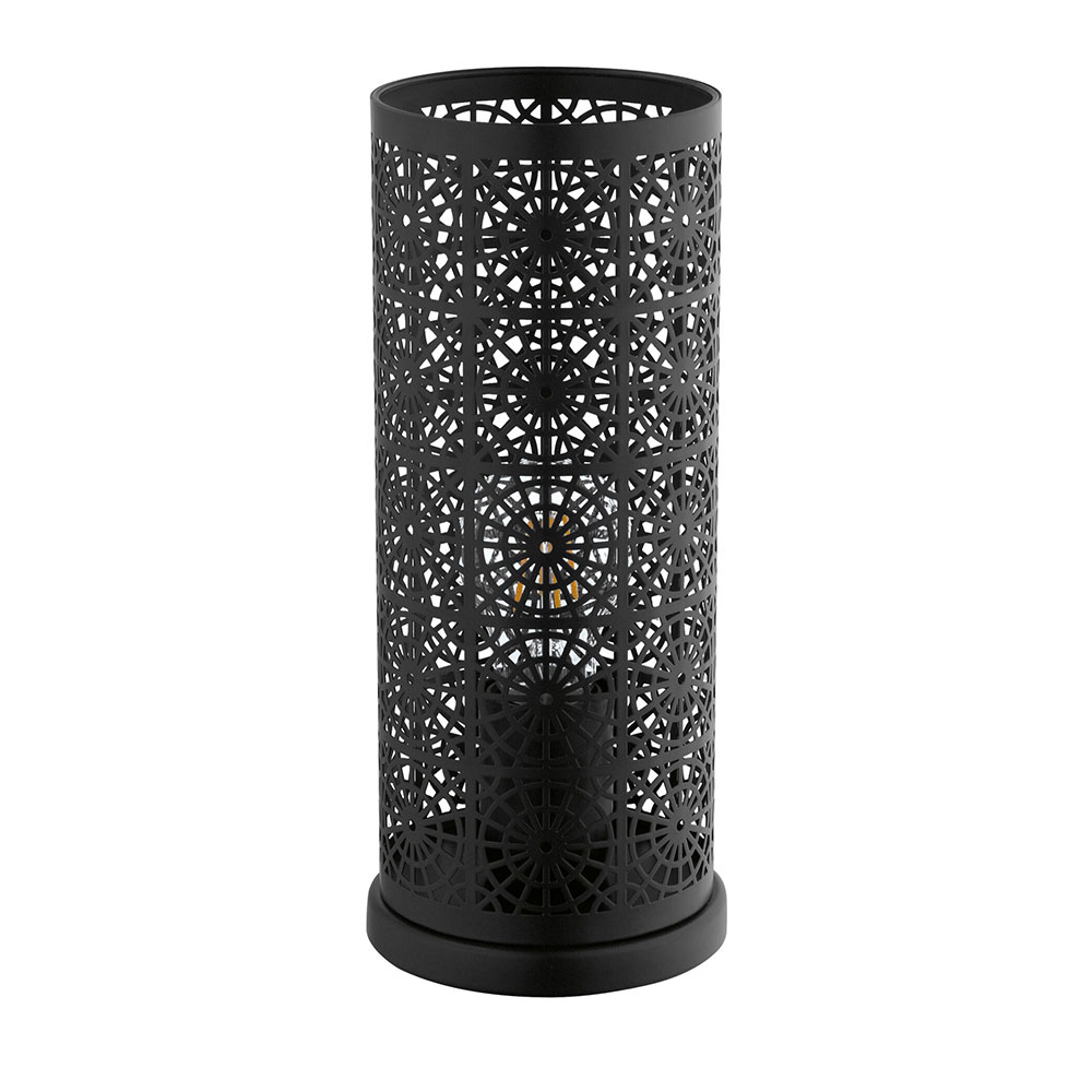 Bocal Moroccan Style Table Lamp Black, Moroccan Inspired Table Lamps