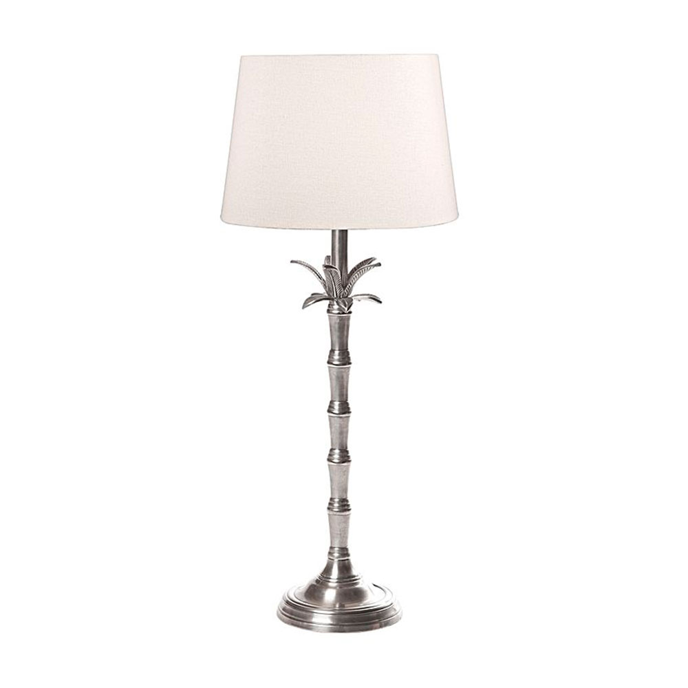 Bahama Table Lamp Silver Small With, Small Silver Table Lamps