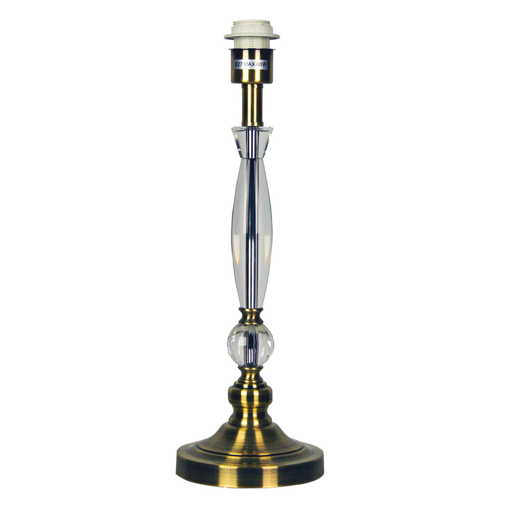 brass base lamp