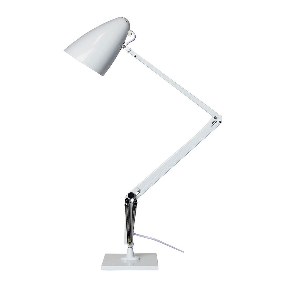 Lift Reproduction Angle Poise Desk Lamp White Sl92941wh