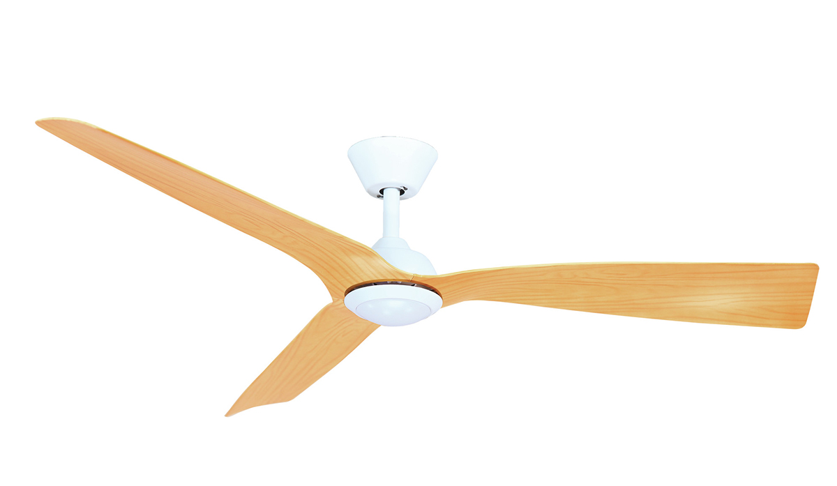 Trinidad Iii 52 Dc Ceiling Fan With Remote Led Light White