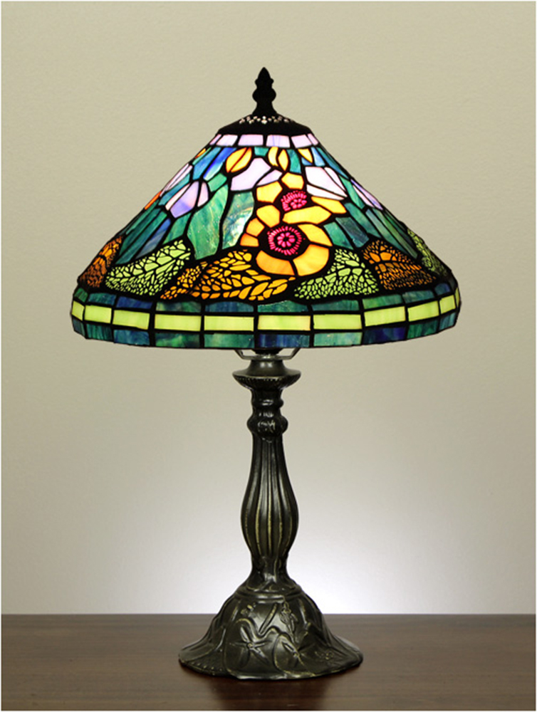 Sun Flower Tiffany Table Lamp JT12T34