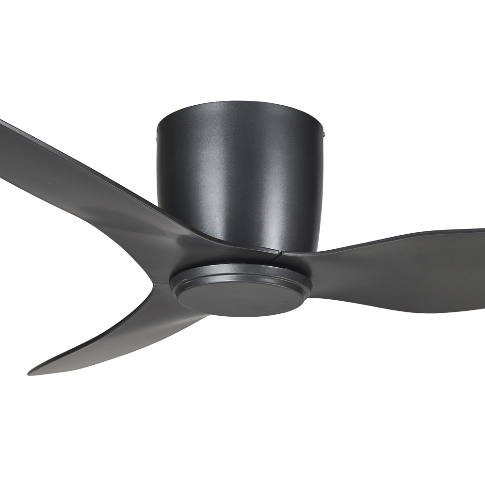 Flush Ac 50 Ceiling Fan Satin Titanium Mff133ts Online Lighting