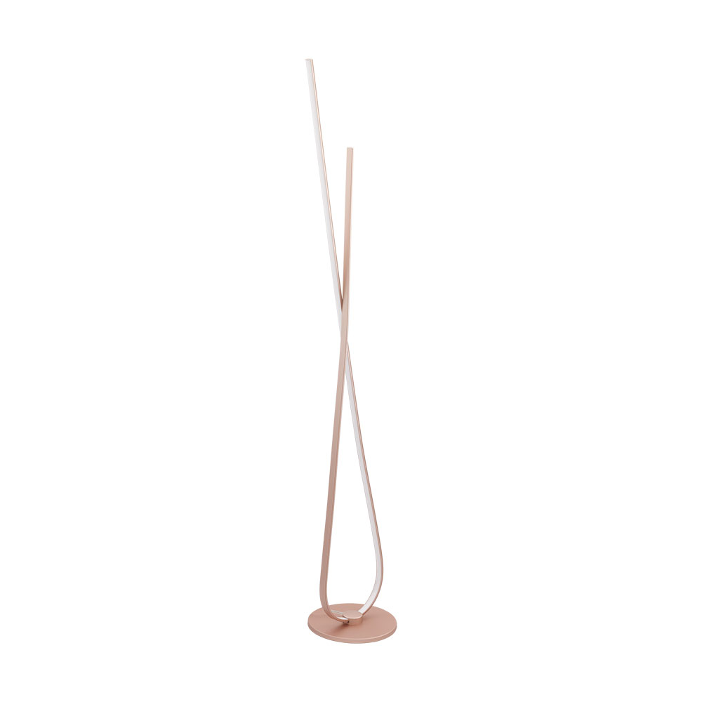 rose gold floor lamps