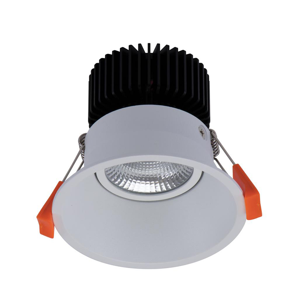 Anti Glare Deep Set W Led Dimmable Adjustable Downlight White Neut