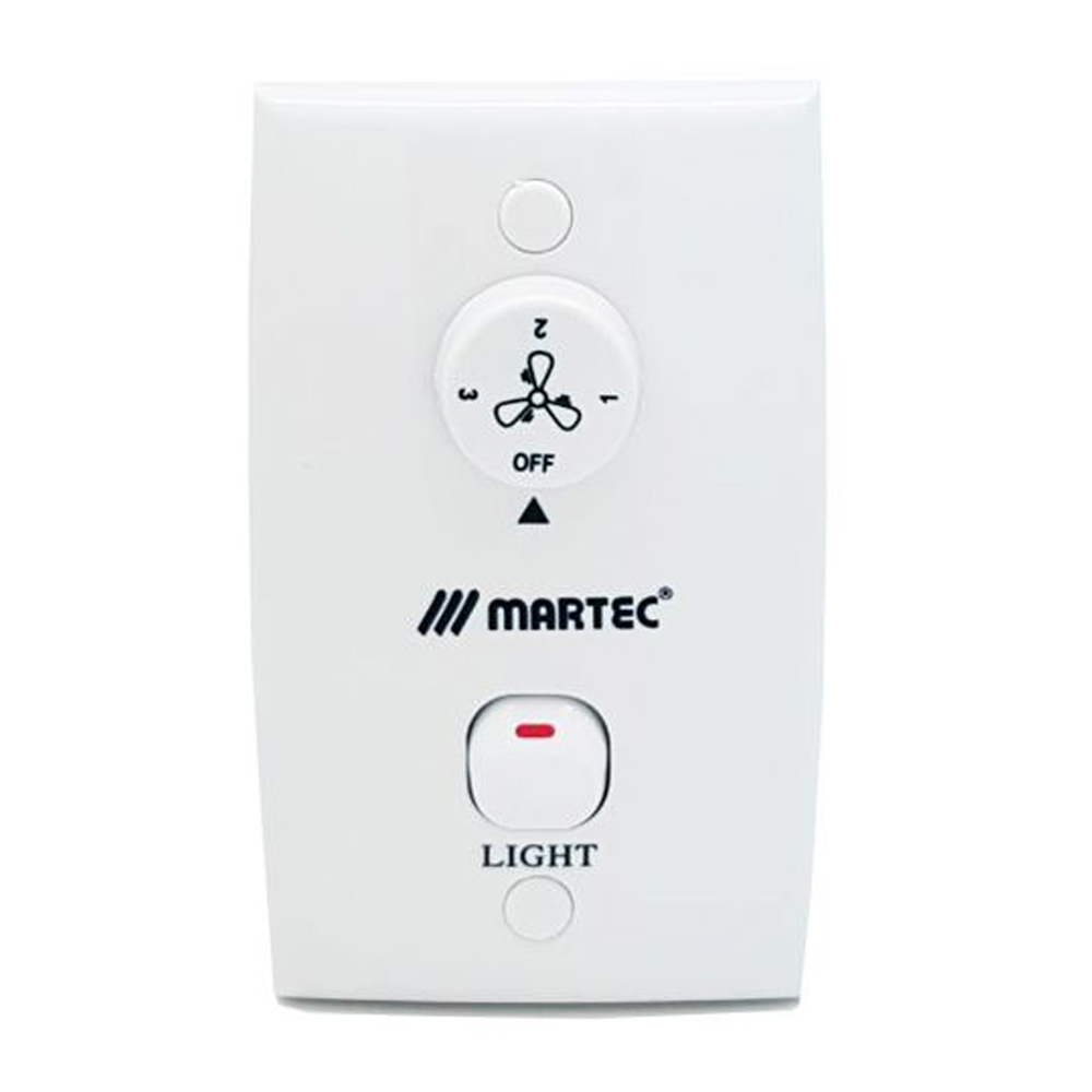 Ceiling Fan Wall Controller With 3 Speeds And Light Switch Mwallc