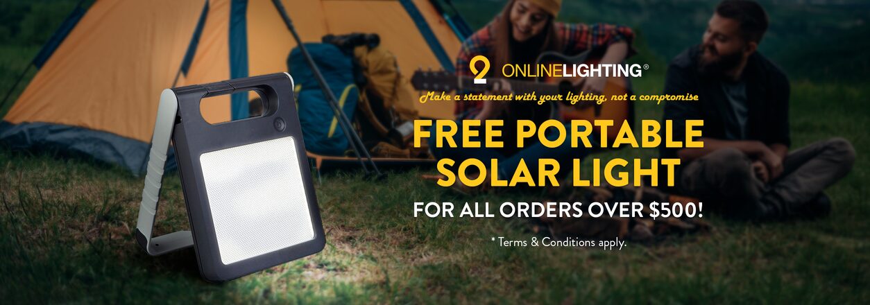 FREE Portable Solar Light