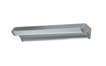 Tiltable 8W Fluorescent Vanity Strip Light Satin Chrome / Grey - DFT-8