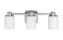 Tessa 10.5W LED Bathroom Wall Light Polished Chrome / Warm White - HK/TESSA3 BATH