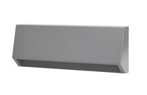 Surface Mounted 4W LED Deflector Bricklight Silver / Warm White - LK1200 + LK1201-SI