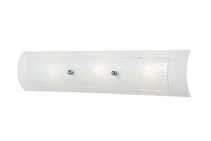 Duet 10.5W LED Triple Bathroom Wall Light Polished Chrome / Warm White - HK/DUET3 BATH