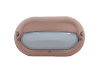 Eyelid 10W LED Polycarbonate Bulkhead Copper / Warm White - LJL6003-CO