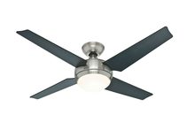 Sonic 52" AC Ceiling Fan with Light Brushed Nickel - 50665