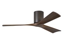 Irene-3 Hugger 52" DC Ceiling Fan With Remote Textured Bronze - IR3H-TB-52