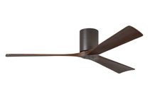 Irene-3 Hugger 60" DC Ceiling Fan With Remote Textured Bronze - IR3H-TB-60
