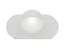 Lexi Single 5W LED Vanity Wall Light White Finish / Cool White - MW1505WH
