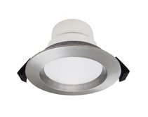 Roystar 9W Dimmable LED Dip Switch Recessed Downlight Anodised Aluminium / Tri-Colour - 202619N + 202628
