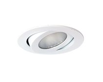 Rock 10W Adjustable Dimmable LED Downlight White / Warm White - UA4662WH
