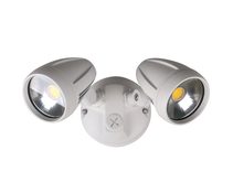 Muro 30 Watt Twin Head LED Spotlight White / Tri Colour - 25061