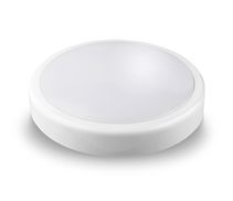 Polycarbonate 14W LED Bunker Light With Corridor Function White / Tri-Colour - AT5709/WH/TRI/CF