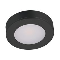 Astra 3.6 Watt 12V Round LED Cabinet Light Black / White - 21285