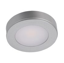 Astra 3.6 Watt 12V Round LED Cabinet Light Silver / White - 21281