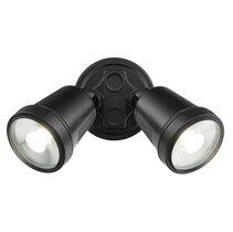 Hunter 22W Twin LED Spotlight Black / Tri-Colour - 20622/06