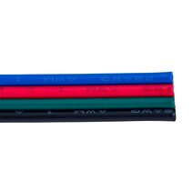 4 Core Black, Red, Green + Blue Cable - HCP-4CRGB