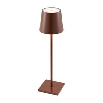 Clio 3W LED Rechargeable Table Lamp Brown - CLIO TL-BRW