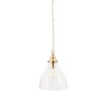 Keys Small Chain Pendant Satin Brass - LOI1001581