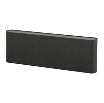 Lynx Large 12V / 24V DC 24W Up & Down Wall Light Black / Tri-Colour - 10577