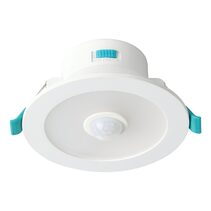 Rippa 2 8W LED Dimmable Motion Sensor Downlight White / Tri-Colour - 206107N