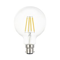Filament Spherical G95 LED 6W B22 Dimmable / Warm White - CF18DIM