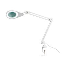 Fully Adjustable Magnifying 10W LED Clamp Lamp White / Daylight - LSX