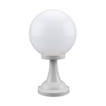 Siena 25cm Sphere Pillar Mount Light White - 15529