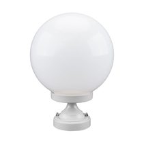 Siena 25cm Sphere CTC Pillar Mount Light White - 15547