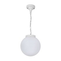 Siena 25cm Sphere Pendant Light White - 15559