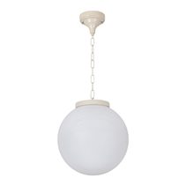 Siena 30cm Sphere Pendant Light Beige - 15560