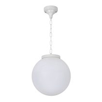 Siena 30cm Sphere Pendant Light White - 15565