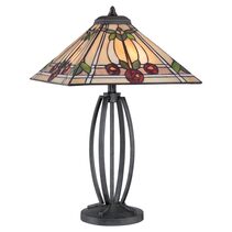 Ruby Table Lamp Vintage Black - QZ/RUBY/TL