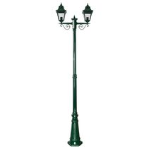 Paris Twin Head Tall Post Light Green - 15167