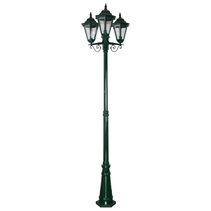 Turin Triple Head Tall Post Light Green - 15473