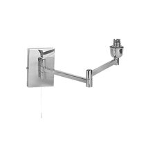 Swing Arm Traditional Wall Light Chrome - PD8163-CH