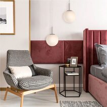 Bally 10 Pendant Nickel / Opal Matt - BALLY PE 10-NKOM