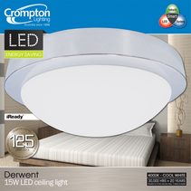 Derwent 15W LED Ceiling Light Daylite - EX15B330G5K
