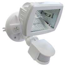 Floodlight With Sensor White - QLB150S/WHT